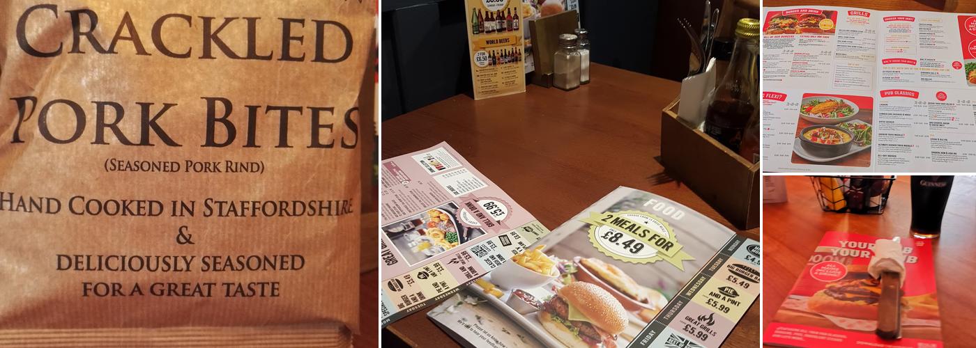 Sir Henry Royce Menu