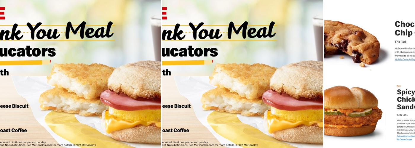 McDonald's Menu