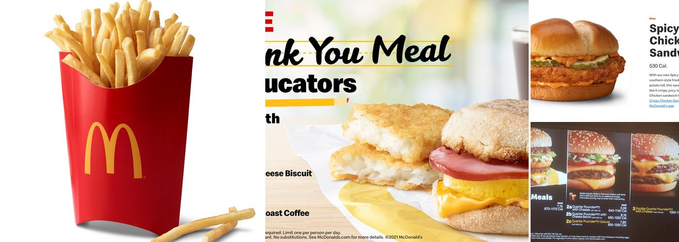 McDonald's Menu