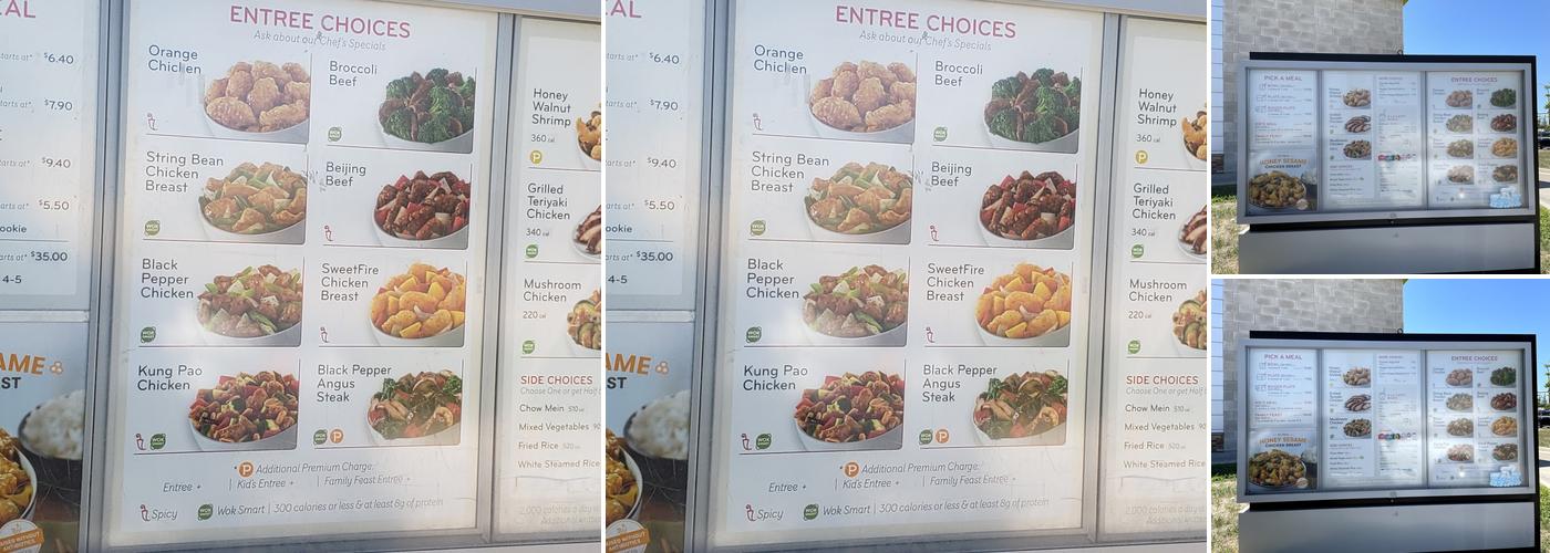 Panda Express Menu