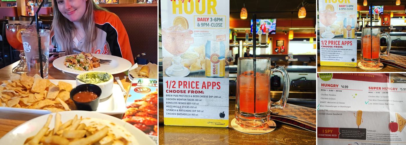 Applebee's Grill + Bar Menu