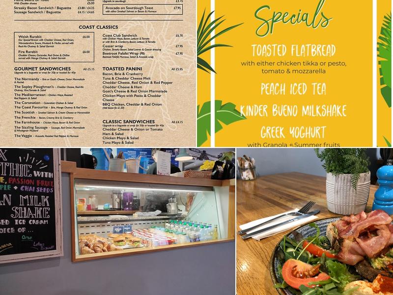 Coast Coffee Co Menu