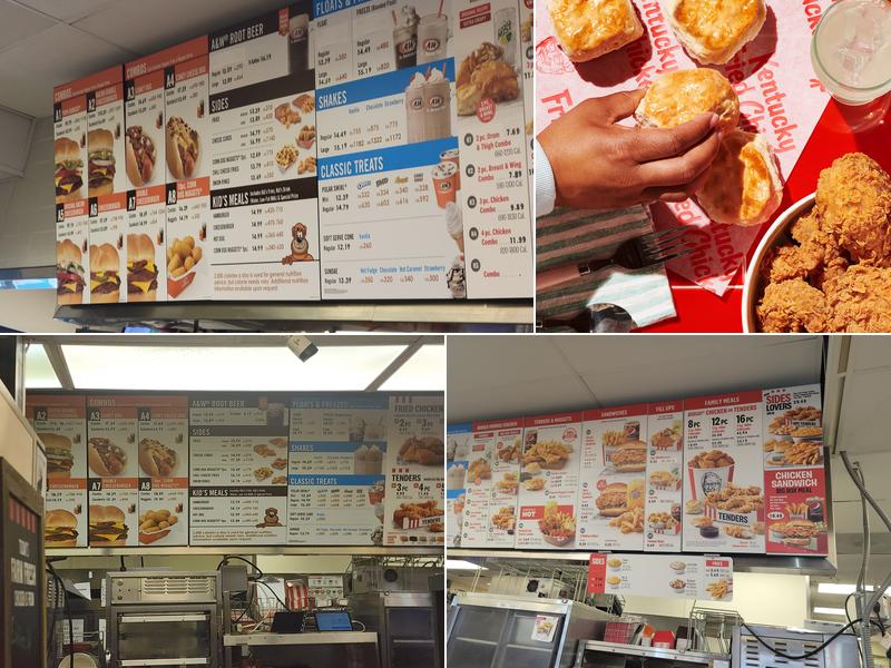 KFC Menu