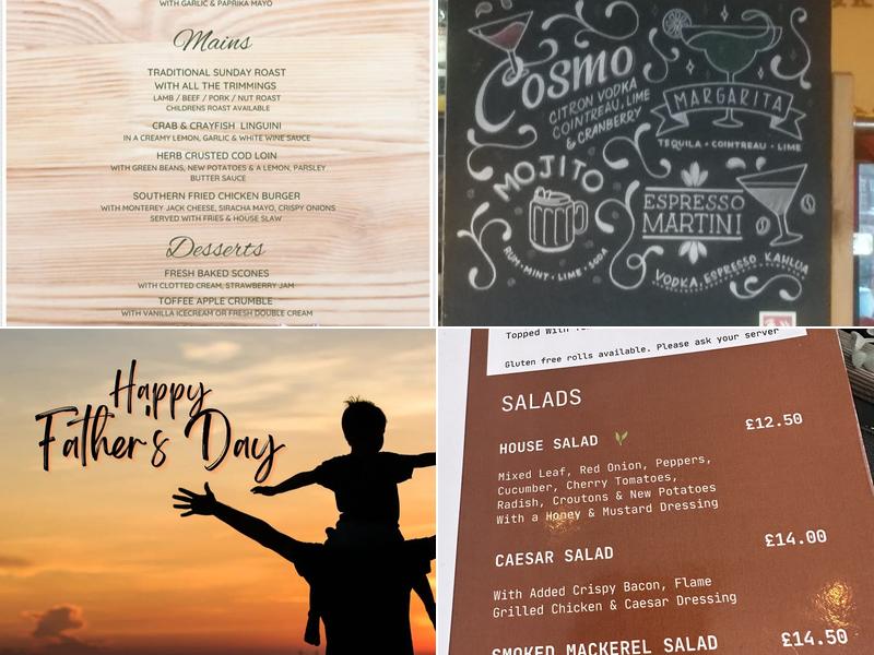 The George Bar & Grill Menu