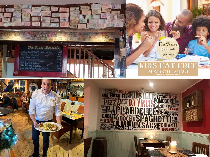 Da Vinci's Italian Restaurant Menu