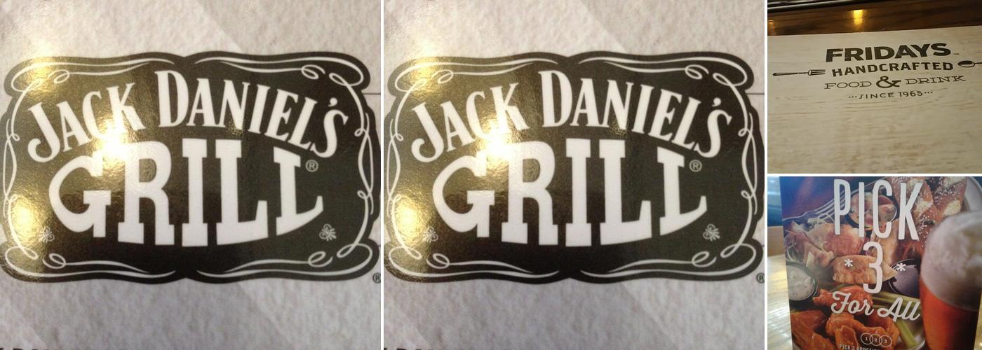 TGI Fridays Menu