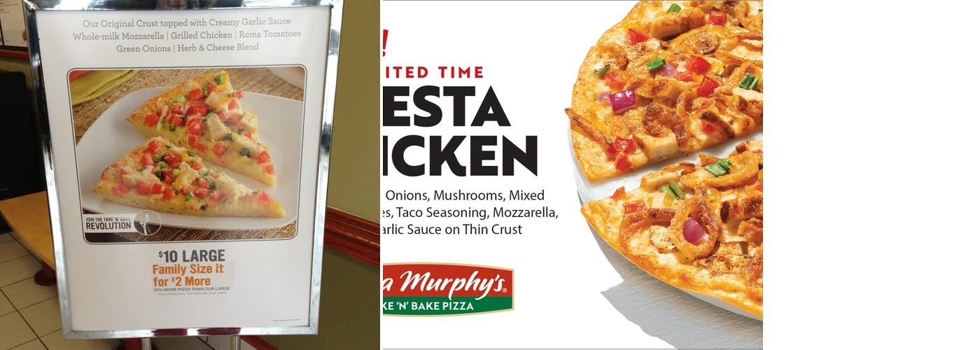 Papa Murphy's | Take 'N' Bake Pizza Menu