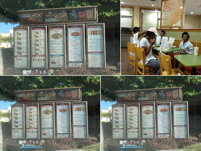 Wendy's Menu