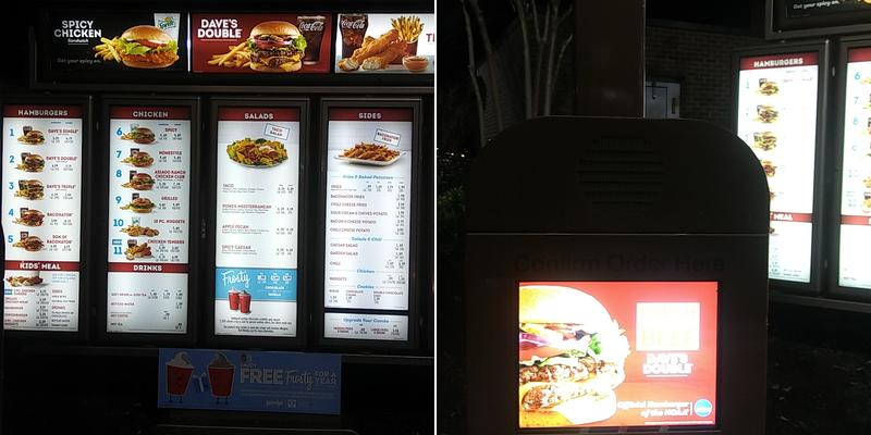 Wendy's Menu