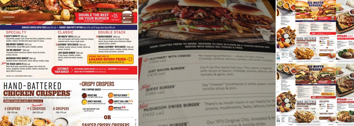 Chili's Grill & Bar Menu