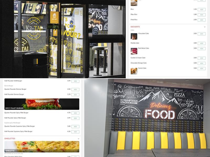 K2 Taj Chippery And Curry House Menu