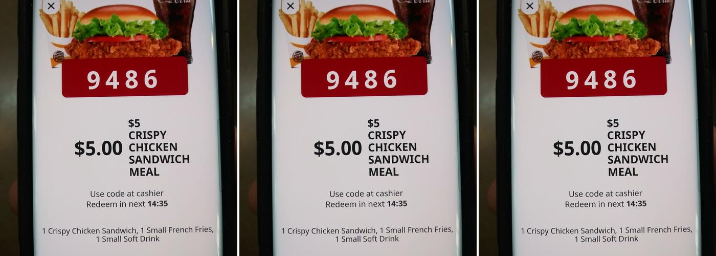 Burger King Menu