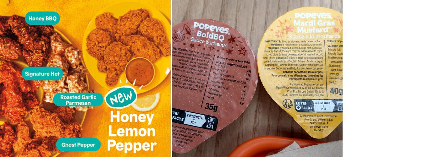 Popeyes Louisiana Kitchen Menu