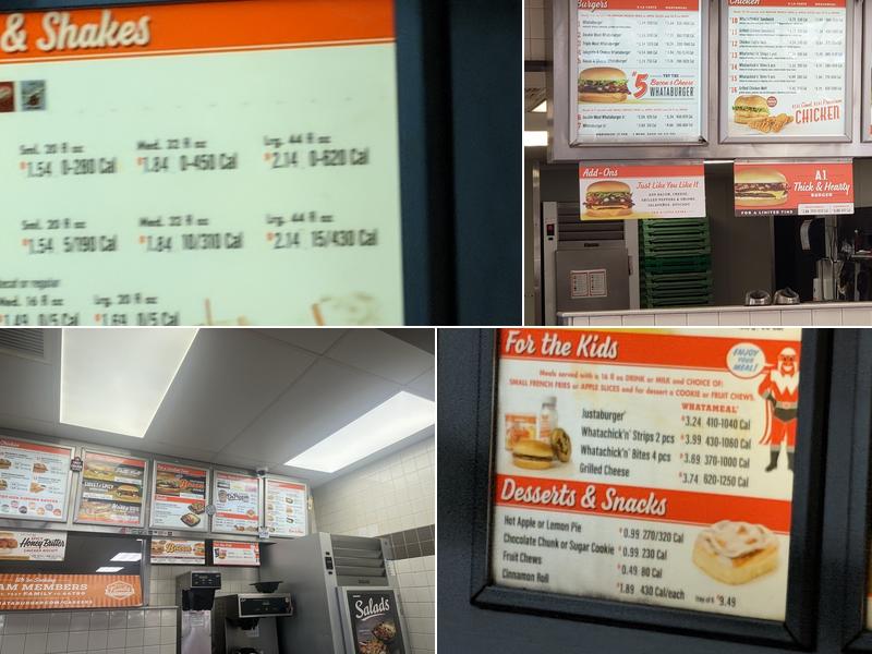 Whataburger Menu