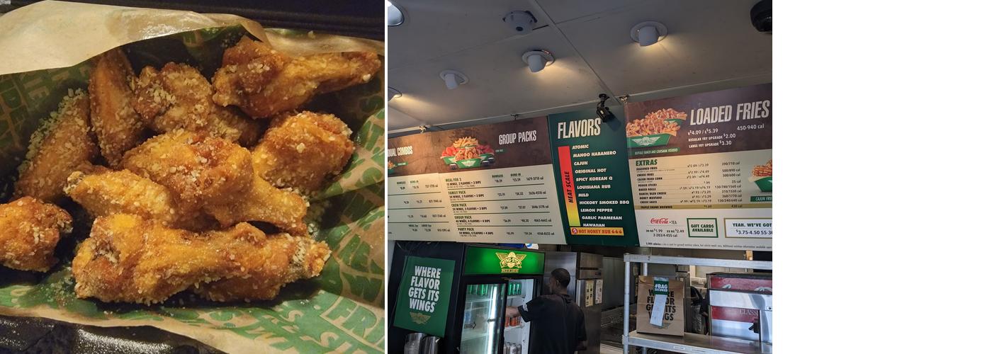 Wingstop Menu