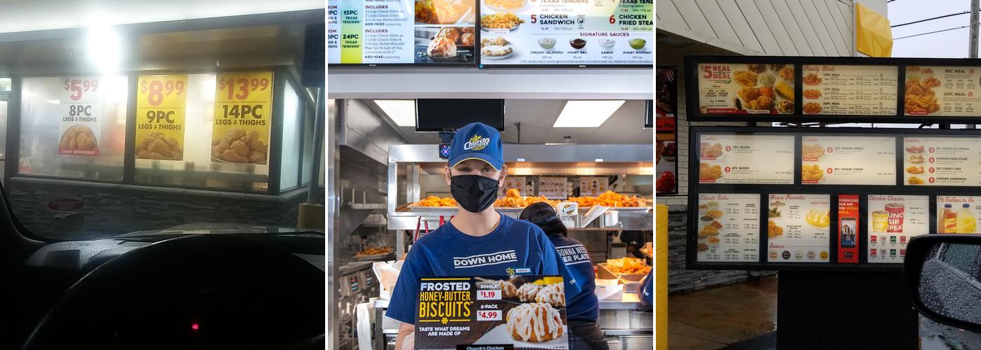 Church's Texas Chicken Menu