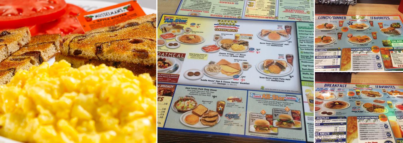 Waffle House Menu
