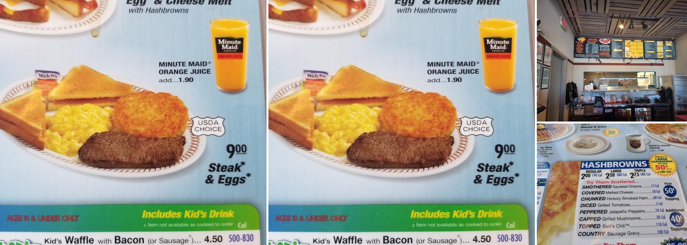 Waffle House Menu