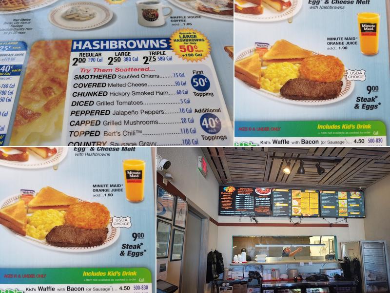 Waffle House Menu