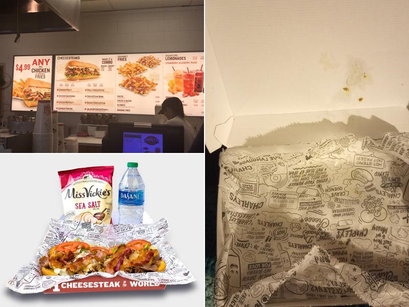 Charleys Cheesesteaks Menu