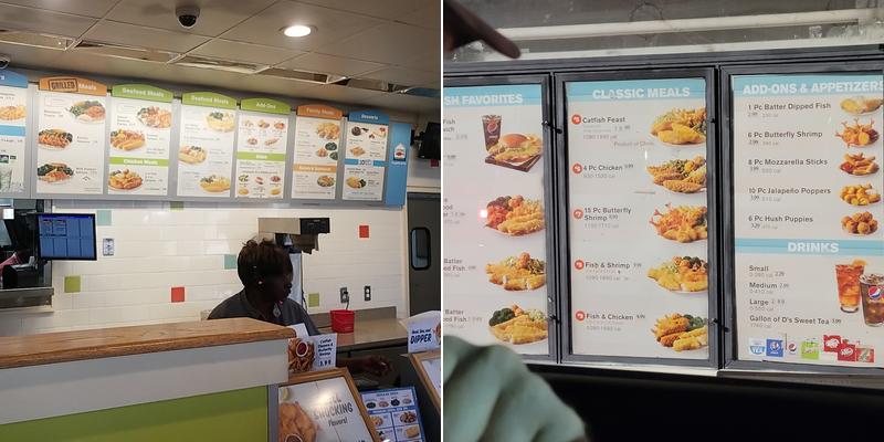 Captain D's Menu