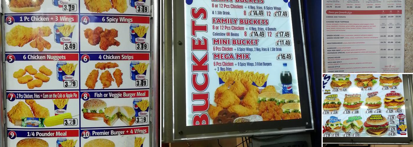 Chesters Chicken (Ribbleton) Menu