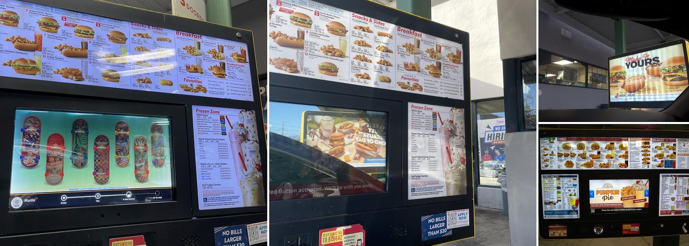 Sonic Drive-In Menu