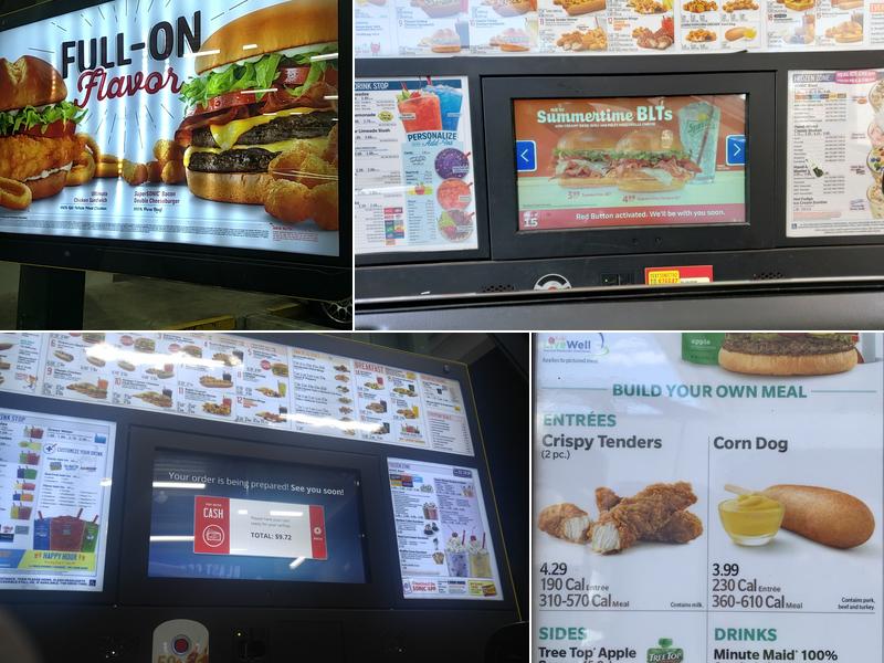 Sonic Drive-In Menu