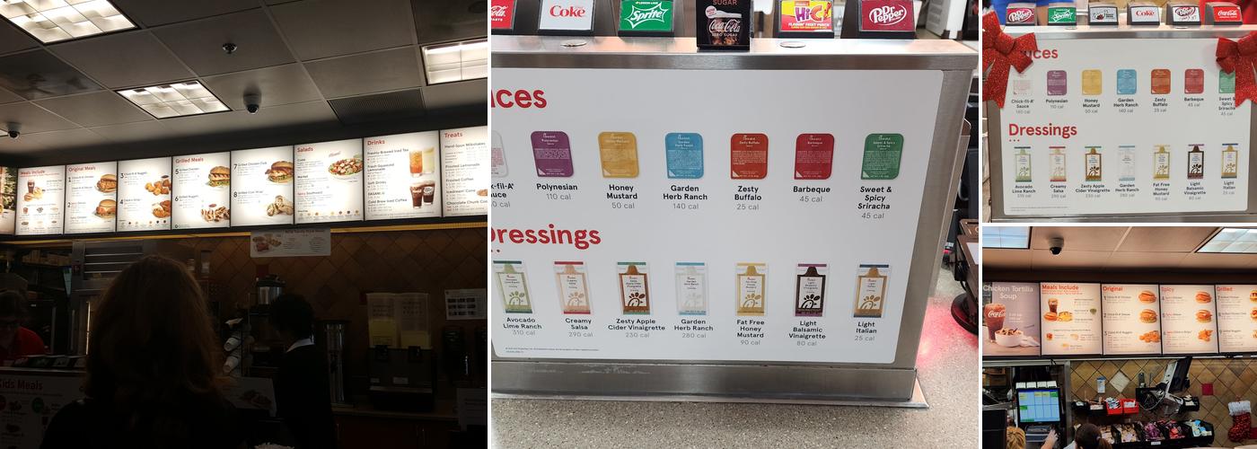 Chick-fil-A Menu