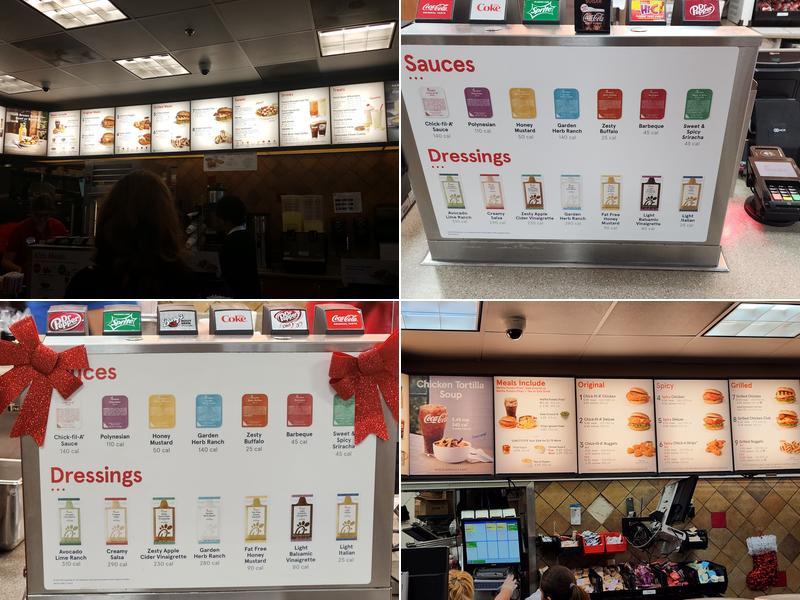 Chick-fil-A Menu