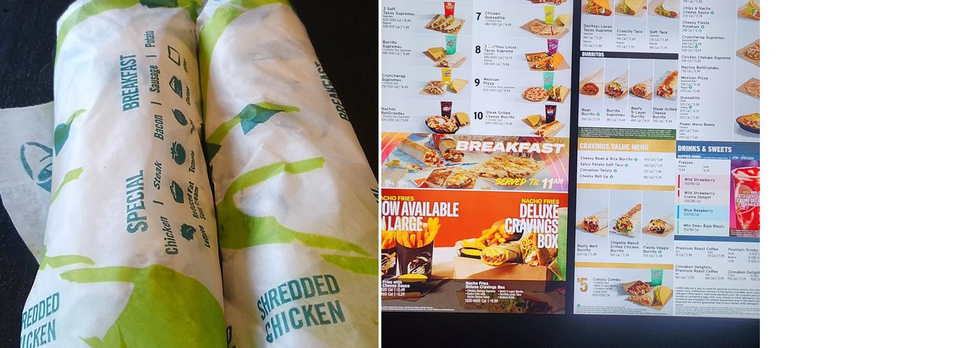 Taco Bell Menu