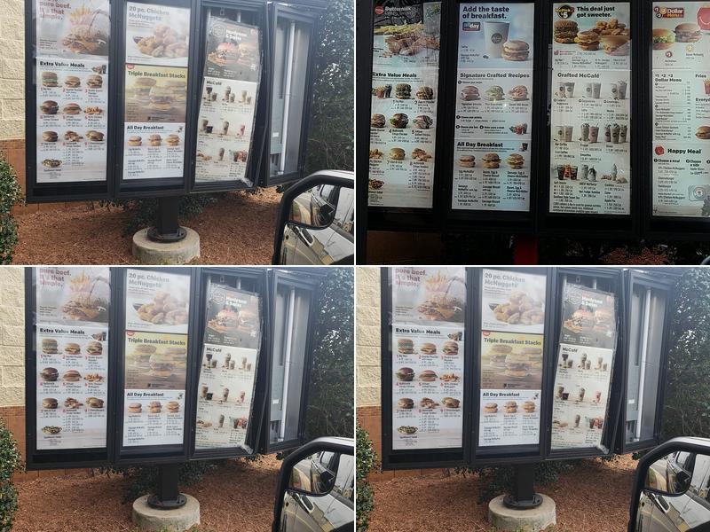 McDonald's Menu