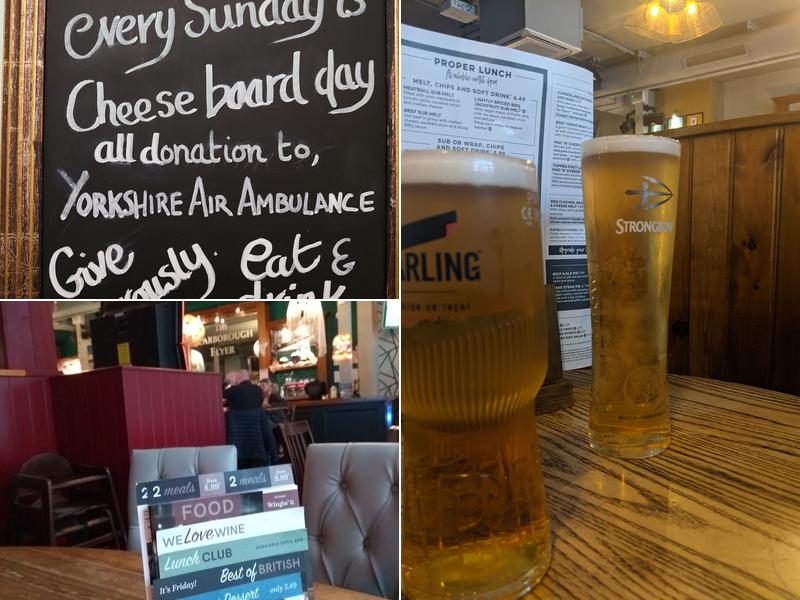 Scarborough Flyer Menu