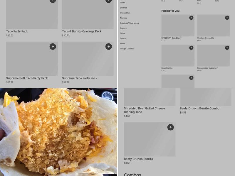 Taco Bell Menu