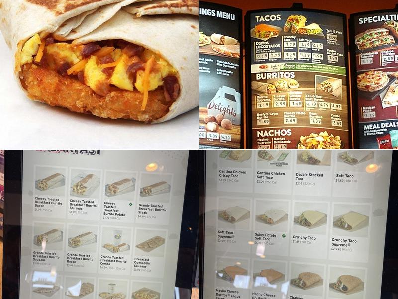 Taco Bell Menu