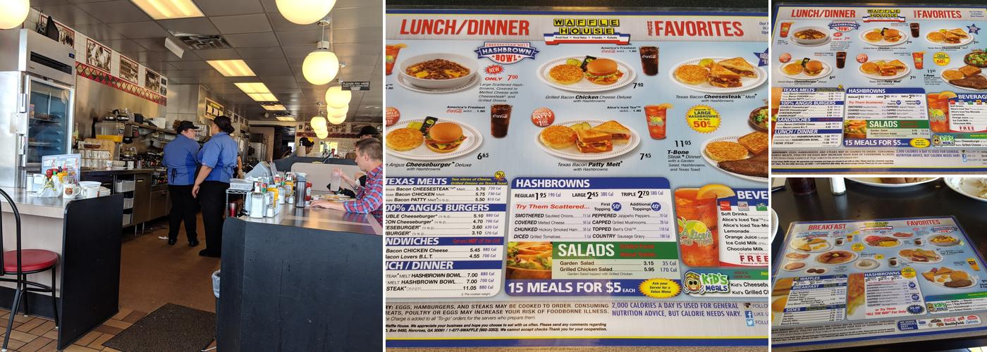 Waffle House Menu