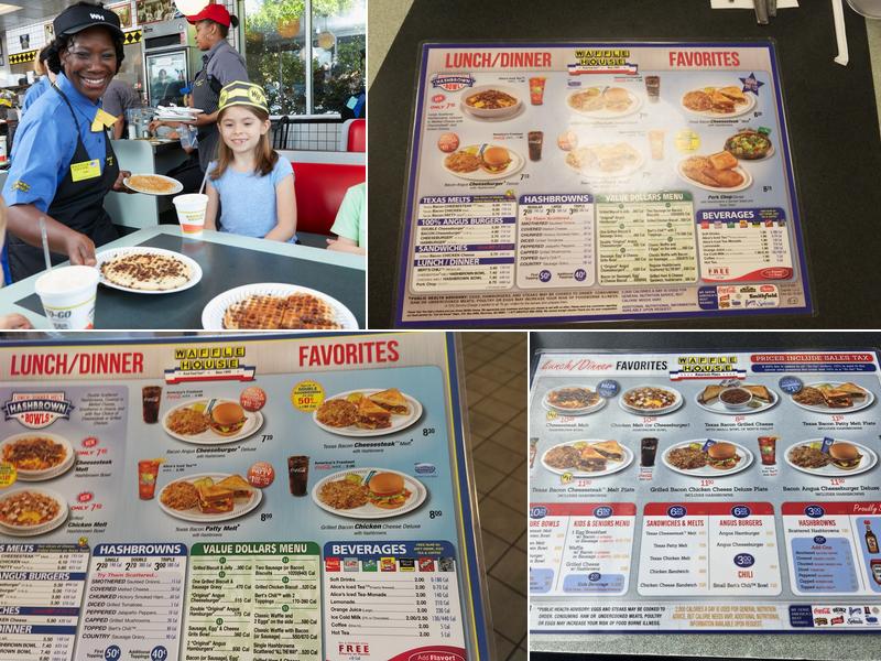 Waffle House Menu