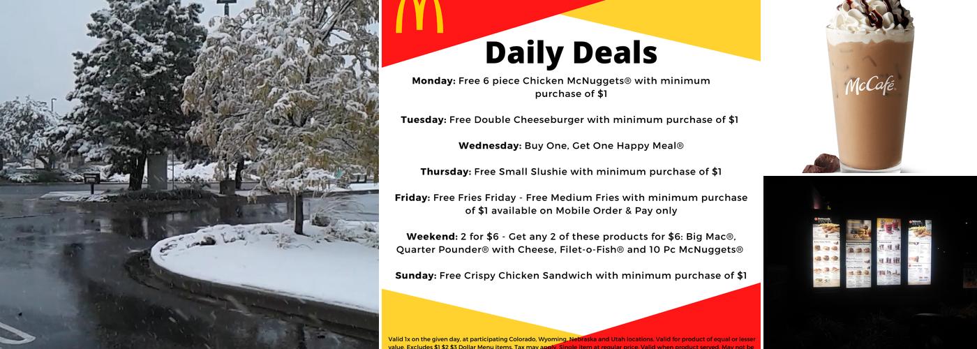 McDonald's Menu