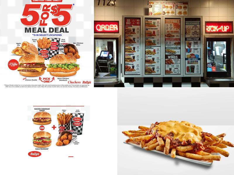 Checkers Menu