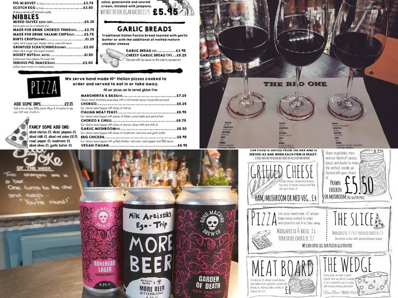 TAP ON TOWER STREET Menu