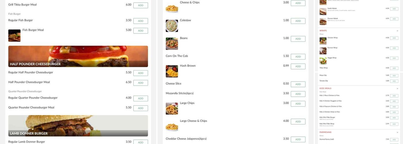 Perfect Fried Chicken Linthorpe Road Menu