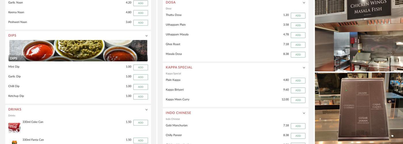 Mint Leaf @ Sirkars Menu