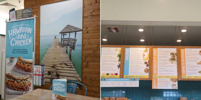 Tropical Smoothie Cafe Menu
