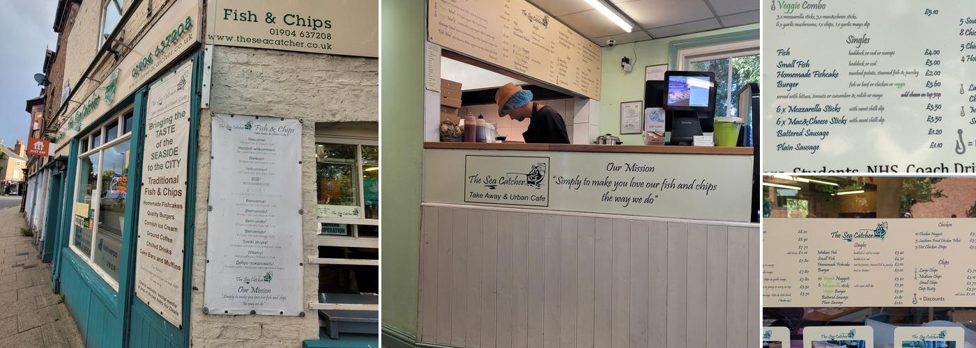 The Sea Catcher Menu