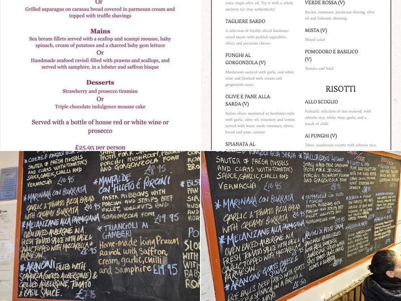 Il Paradiso Del Cibo Menu