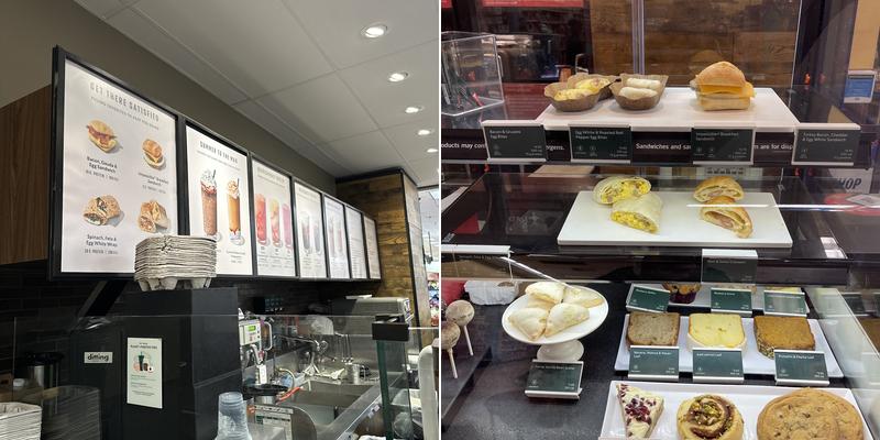 Starbucks Coffee Company Menu