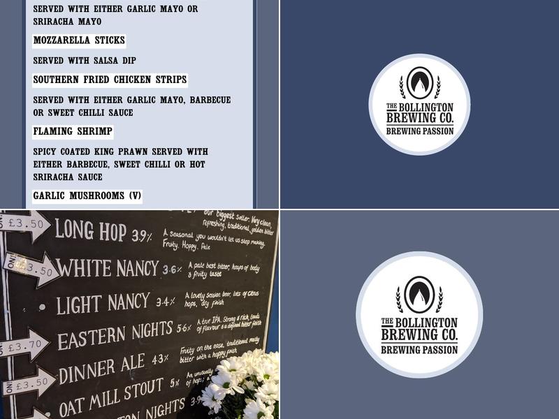 The Park Tavern Menu