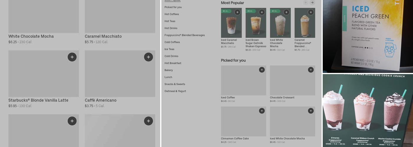 Starbucks Menu