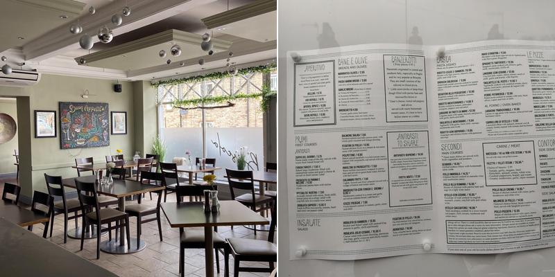 Briscola Restaurant and Wine Bar Menu