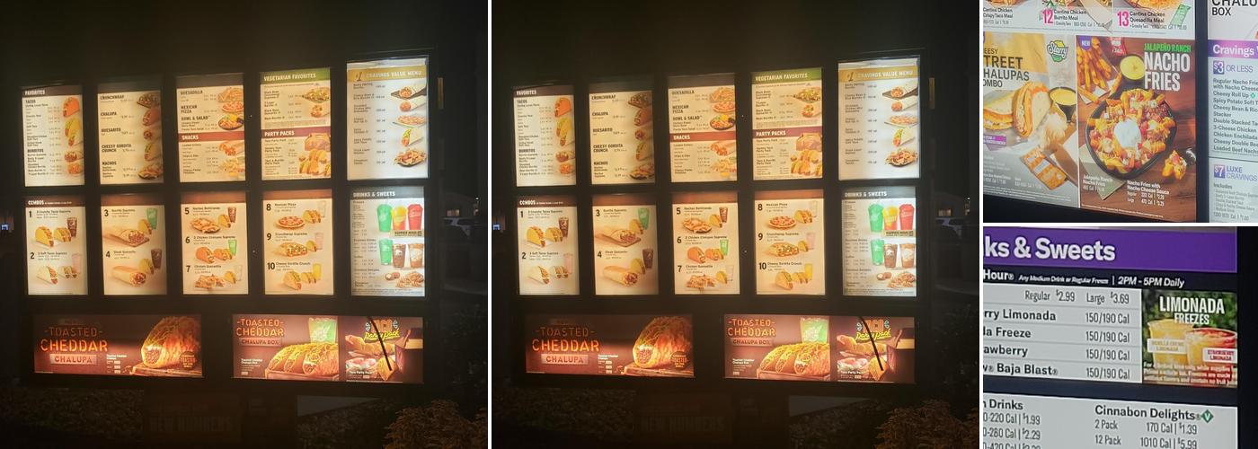 Taco Bell Menu